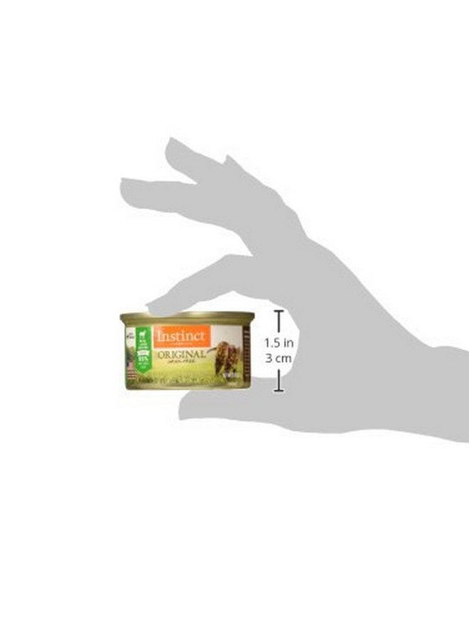 Instinct Original Grain Free Real Lamb Recipe Natural Wet Canned Cat Food by Nature's Variety, 3 oz. Cans (Case of 24) - Image 3