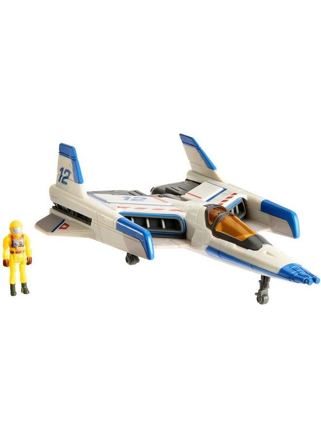 Generic - Disney Pixar Lightyear Hyperspeed Series Xl12 Spaceship & Buzz Lightyear Figure, 6.2 Inch Long Vehicle & 1.25 Inch Figure, Toy 4 Years & Up - Image 1