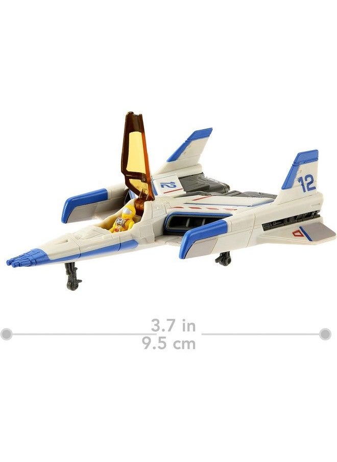 Generic - Disney Pixar Lightyear Hyperspeed Series Xl12 Spaceship & Buzz Lightyear Figure, 6.2 Inch Long Vehicle & 1.25 Inch Figure, Toy 4 Years & Up - Image 1