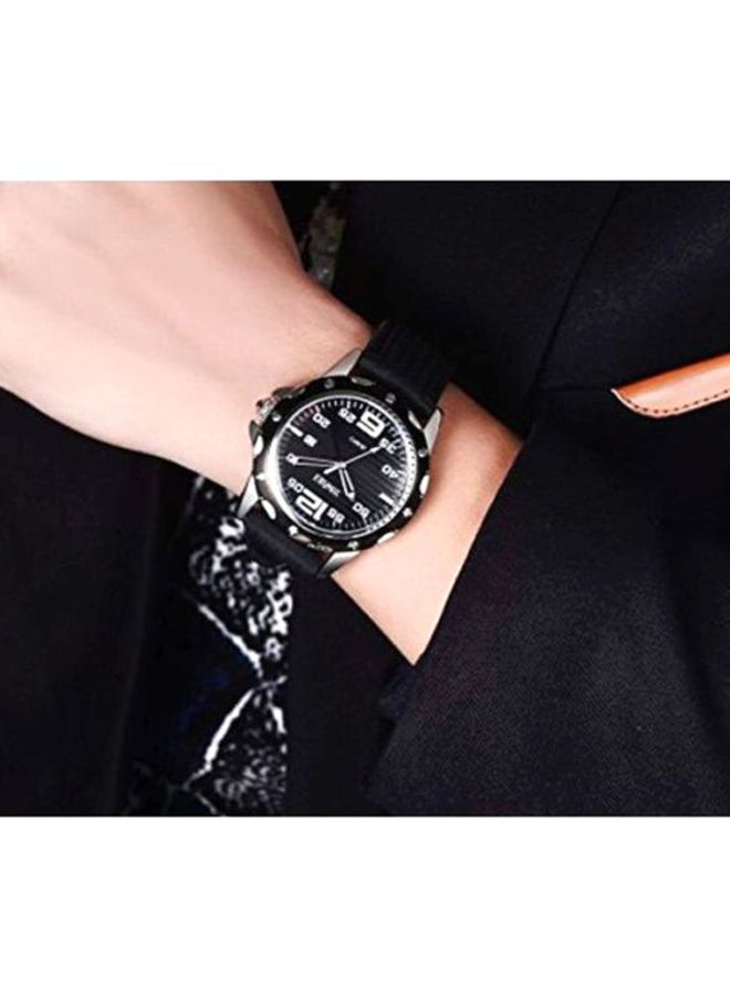 men Silicone Analog Watch INUS003 - Image 4