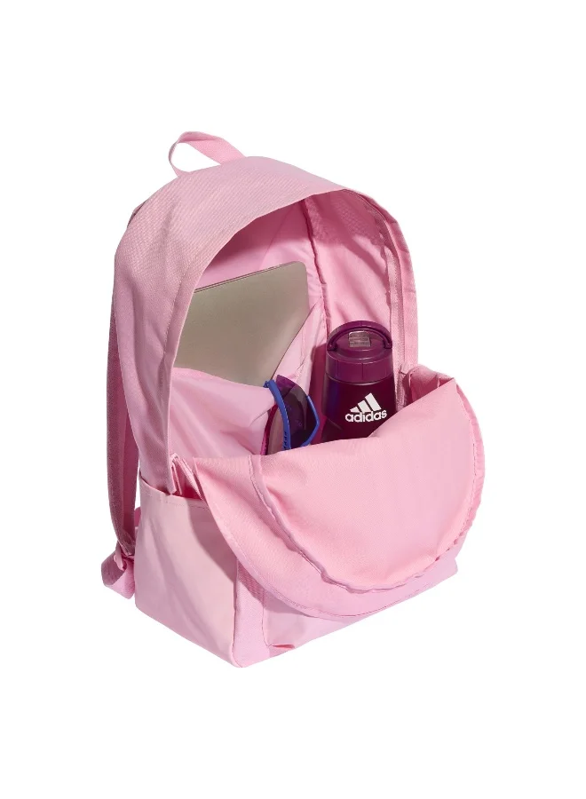 Adidas TRUPNK/WHITE Classic Three Stripes Backpack Back To School  | Best Price UAE