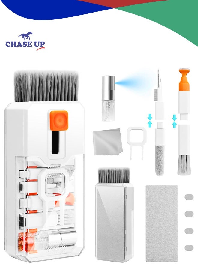 Chase Up Keyboard Cleaning Kit, All in 1 Keyboard Cleaner, PC Keyboard Cleaner with Brush, Keyboard Cleaning, Laptop Cleaning Set, Keyboard Cleaner Mobile Phone for iPhone, Tablet, Computer, Camera - Image 1