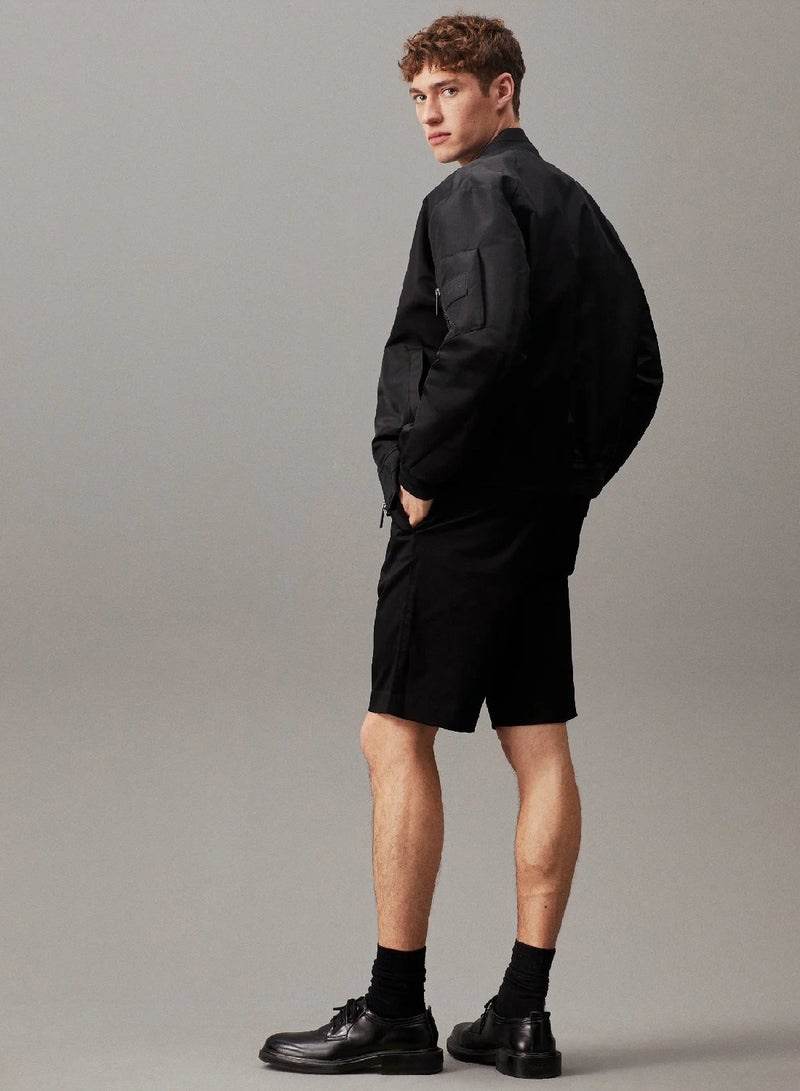 CALVIN KLEIN Sateen Stretch Shorts - Image 2