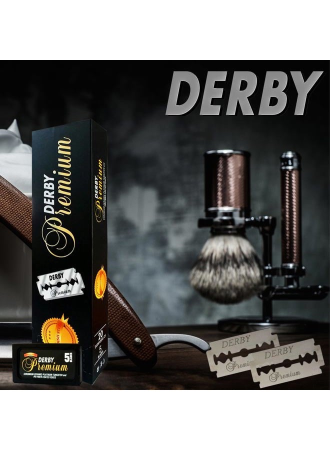 Derby Premium Double Edge Razor Blades, 200 Count - Image 3