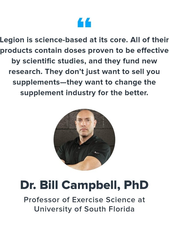 Legion Triumph Men'S Sport Vitamin - Complete Multivitamin For Men - Daily Vitamins For Men To Boost Health And Performance - Men'S Multivitamin With 21 Vitamins & Minerals - Image 3