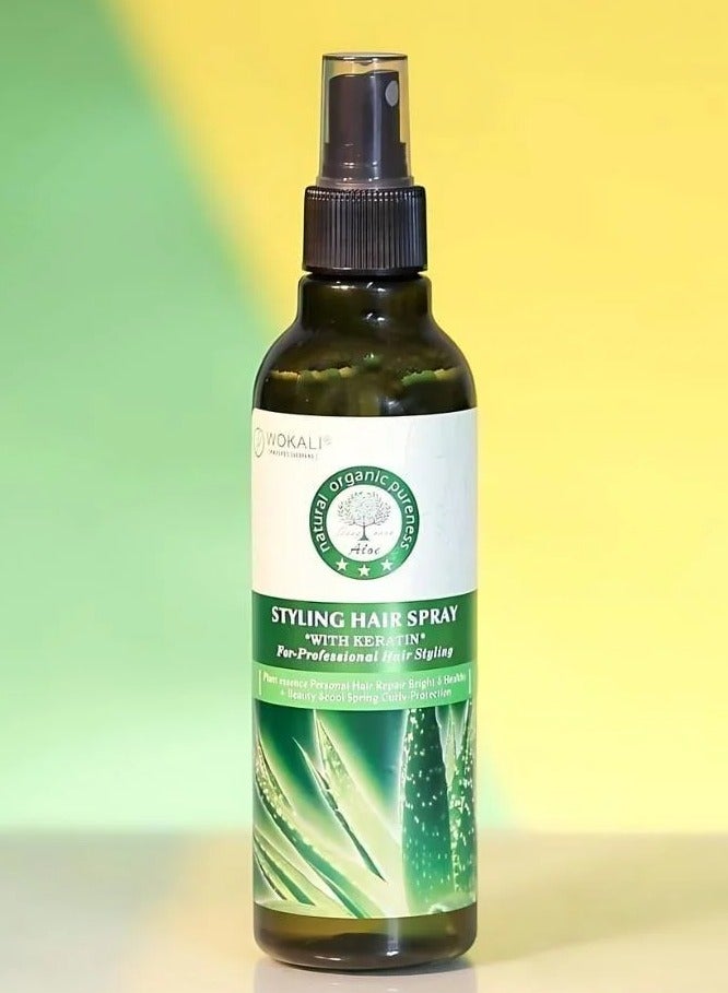 WOKALI Keratin & Aloe Vera Hair Spray - 250ml