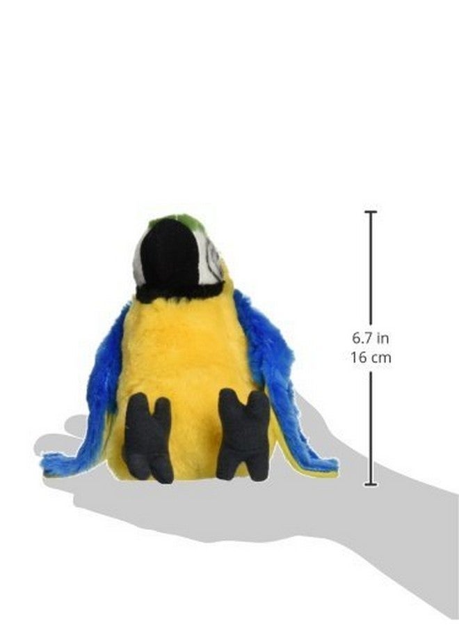 Wild Republic 12292 Macaw Parrot Plush, Stuffed Animal, Plush Toy, Gifts for Kids, 8", Cuddlekins - Image 2