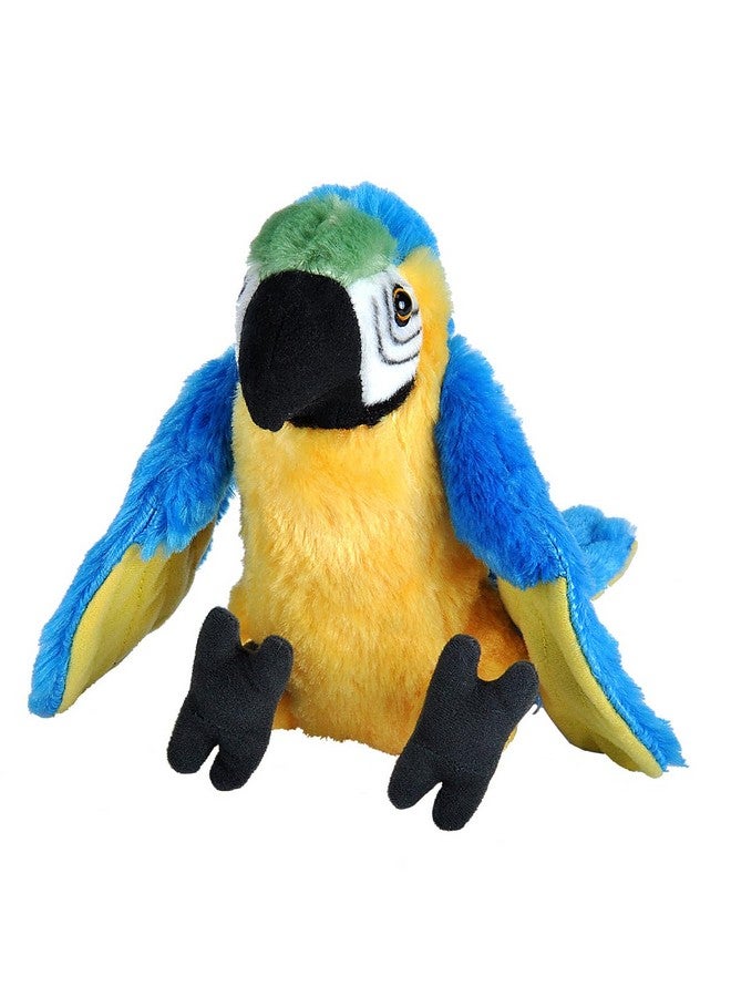 Wild Republic 12292 Macaw Parrot Plush, Stuffed Animal, Plush Toy, Gifts for Kids, 8", Cuddlekins - Image 1