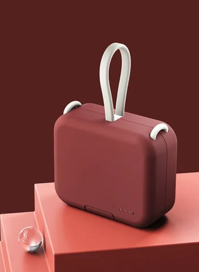 Portable Power Bank with Handle – Stylish Bag-Inspired Design, High Capacity, Travel-Friendly  - Image 1