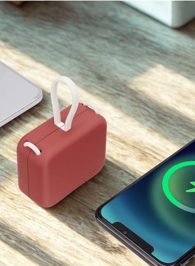 Portable Power Bank with Handle – Stylish Bag-Inspired Design, High Capacity, Travel-Friendly  - Image 3