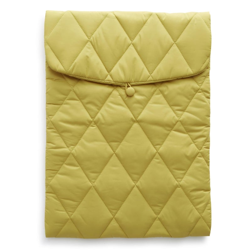 Vera Bradley Women's Featherweight Large Envelope Tech Sleeve, Golden Olive, One Size - Image 3