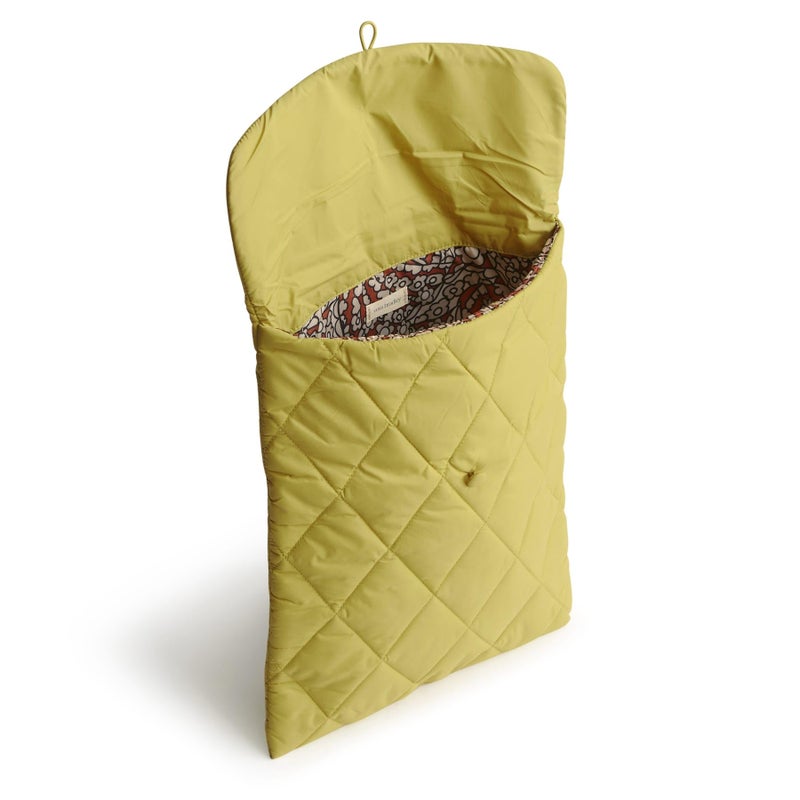 Vera Bradley Women's Featherweight Large Envelope Tech Sleeve, Golden Olive, One Size - Image 2