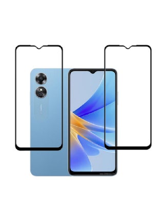 2 Pieces Tempered Glass Screen Protector 5D Designed For Oppo A17K Full Glue Edge to Edge Full Screen Coverage And Bubble Free - pzsku/Z8ADE07E2AFD1D27FBFC5Z/45/_/1725569378/336fbf07-d20d-4743-bb49-ced381aa6586