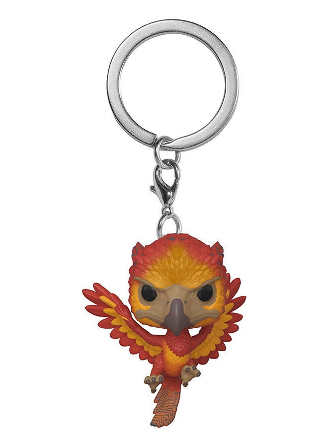 نيبمينينت سلسلة مفاتيح بتصميم مجسم لشخصية فوكس من أفلام "Harry Potter" الفينيل بوب 1.5بوصة - Image 2