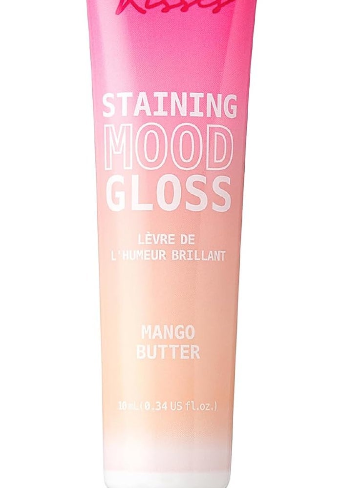Ruby Kisses Staining Mood Gloss with Mango Butter - 10ml - Image 1