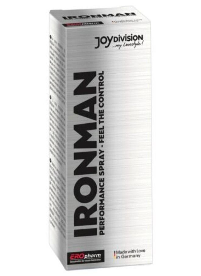 Iron Man Men Fast Acting Performance Booster Spray 30ml
