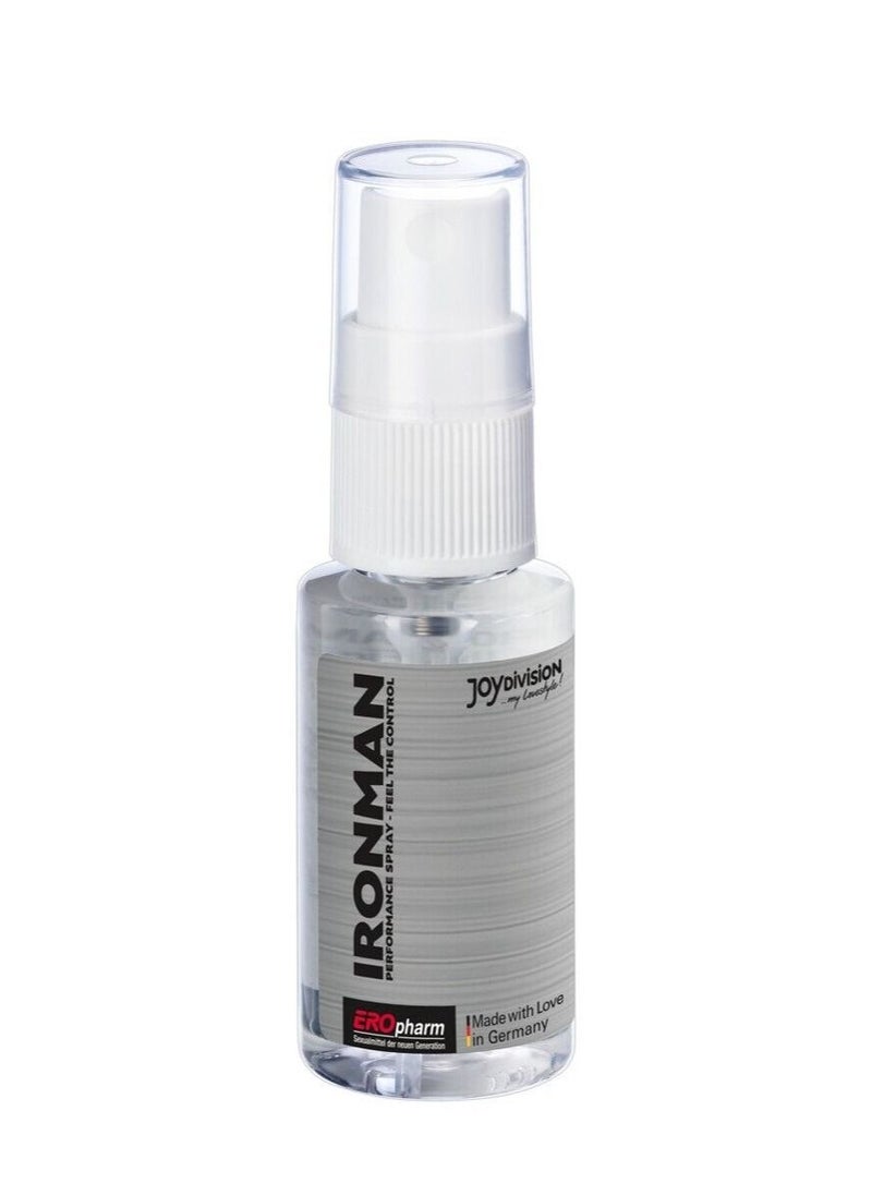 Iron Man Men Fast Acting Performance Booster Spray 30ml