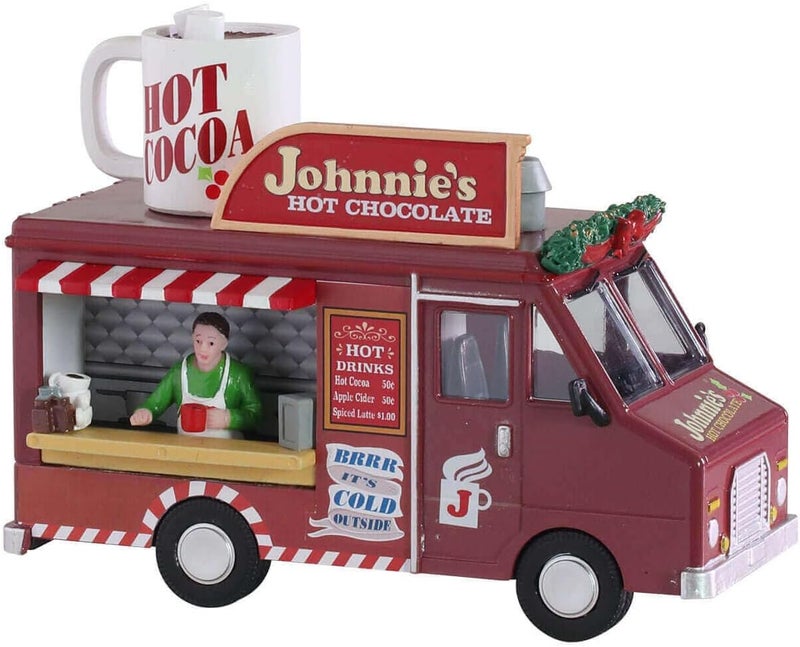Lemax 93442 Johnnie's Hot Chocolate Christmas Village, Multicolor - Image 1