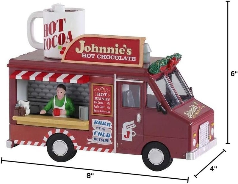 Lemax 93442 Johnnie's Hot Chocolate Christmas Village, Multicolor - Image 5