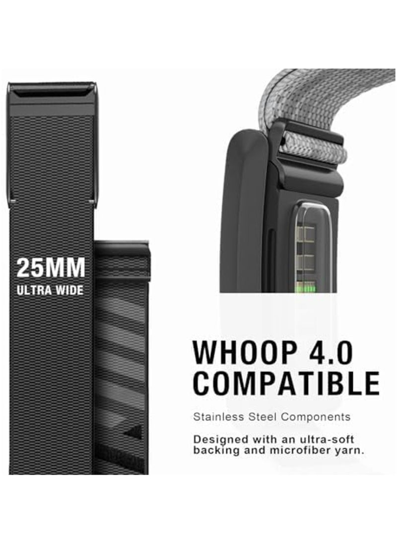 TEMPO - Soft Nylon Replacement Band Compatible with Whoop 4.0 Band | 3.0 Wearable Health, Fitness & Activity Tracker Stylish & Adjustable Wristband Replacement Strap Easy to Use and Perfect for Every Occasion - Image 1