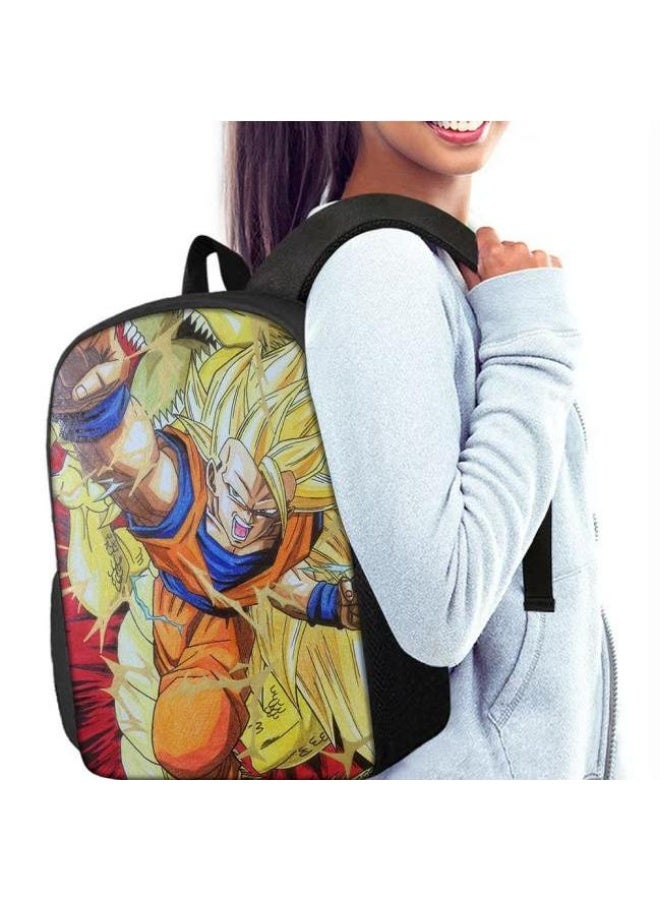 general Common universal printed backpack - three-piece backpack combination (available for students, children, friends on outings, mountain climbing, etc.) - Image 5