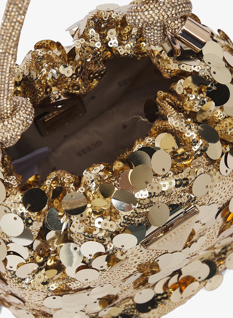 GUESS Holliday Top Handle Shoulder Bag - Image 4