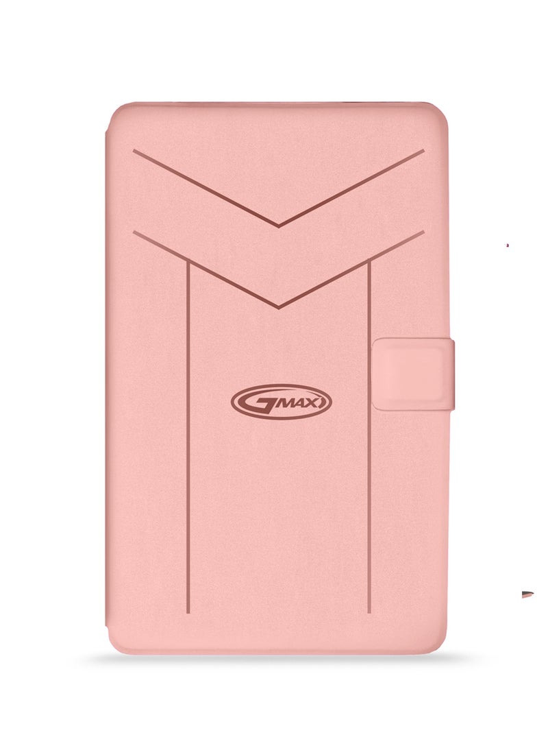 جيماكس غطاء حماية مغناطيسي من جلد البولي يوريثان لهاتف Honor Pad 9 مقاس 12.1 بوصة 2023 ذهبي وردي - Image 3