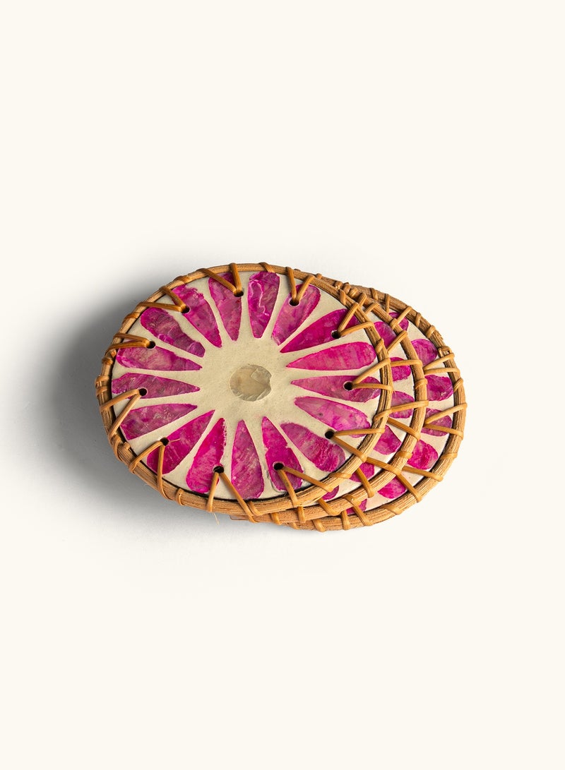 touche déco Mother of Pearl Coasters - Set of 3 - Image 2