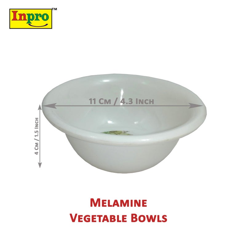 Inpro Perfect for Dinners- Style with Our 12 Piece Melamine Vegetable Bowl - Image 2
