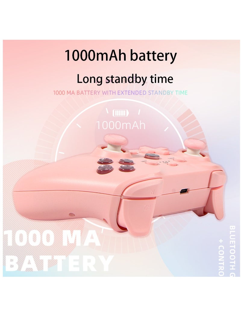 Generic - NS21 Wireless Gamepad Controller For Switch Android/ios/pc/PS3/PS4 2.4G Wireless Gamepad Six-axis Gyroscope Joystick Handle - Image 1