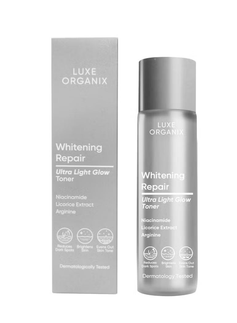 لوكس أورغانيكس تونر تبييض وإصلاح البشرة فائق اللمعان 150 مل