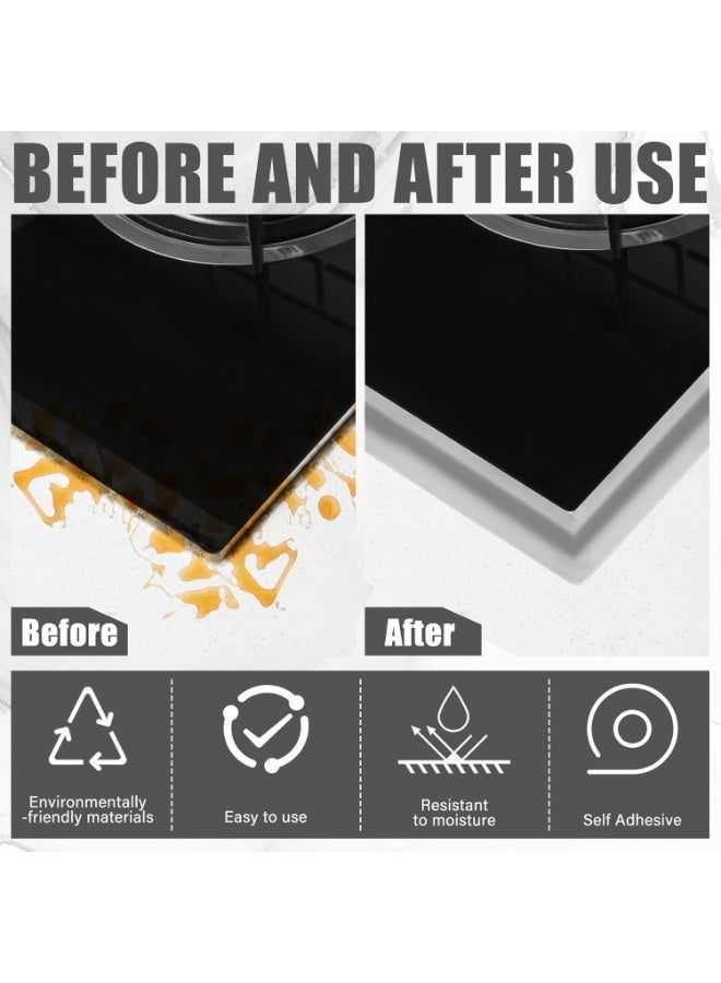 Waterproof Self Adhesive Caulk Strip Tape, Bathroom Kitchen Sealing Tape, Mold Resistant Gap Seal Strip, Wall Edge Protector for Sink Bathtub Countertop - Image 5