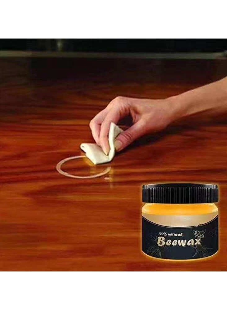 EN: Beewax Furniture Polish – Natural Wood Shine & Scratch Repair  - Image 2
