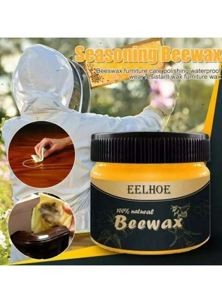 EN: Beewax Furniture Polish – Natural Wood Shine & Scratch Repair  - Image 3
