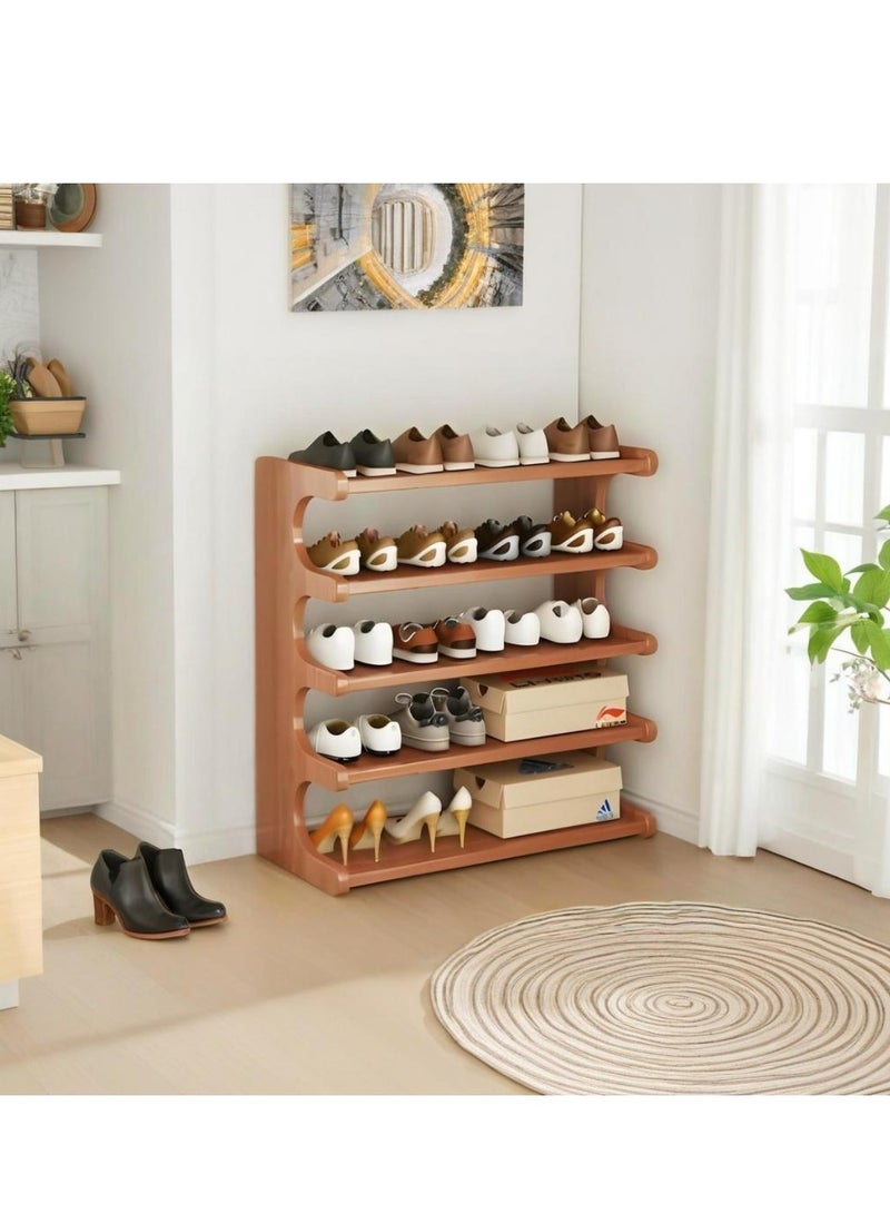 XiuWoo 6-Tier 70cm Modern Space Saving Multifunction Shoe Rack Organizer , Space Saving, Easy to Assemble, Floor Mounting, for Dormitories, Apartments, Entrance Areas, Closet, Home Storage, Utility Racks - Image 4