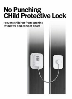Generic Digital Password Refrigerator Lock for Child Safety, Easy Installation Kitchen Cabinet Lock  - Image 2