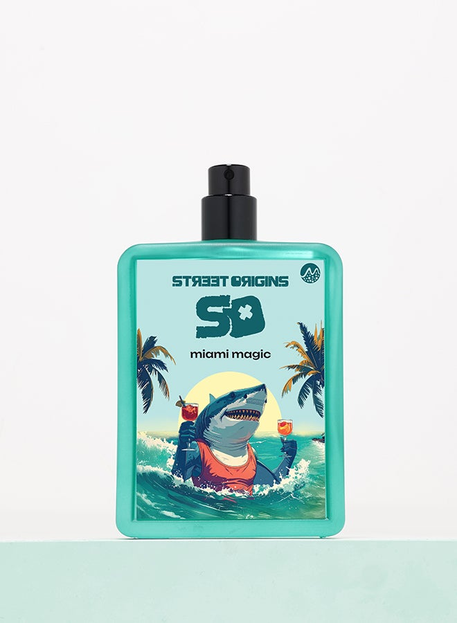 STREET ORIGINS Miami Magic (Mars) Eau De Parfum For Him, 75Ml - Image 4