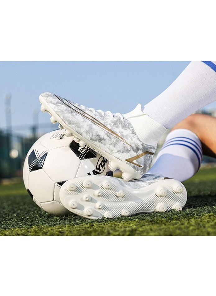 Generic Men's Football Shoes Hard Ground Football Shoes Outdoor and Indoor Professional Youth Boys' Football Shoes Men's and Women's Football Shoes  - Image 3