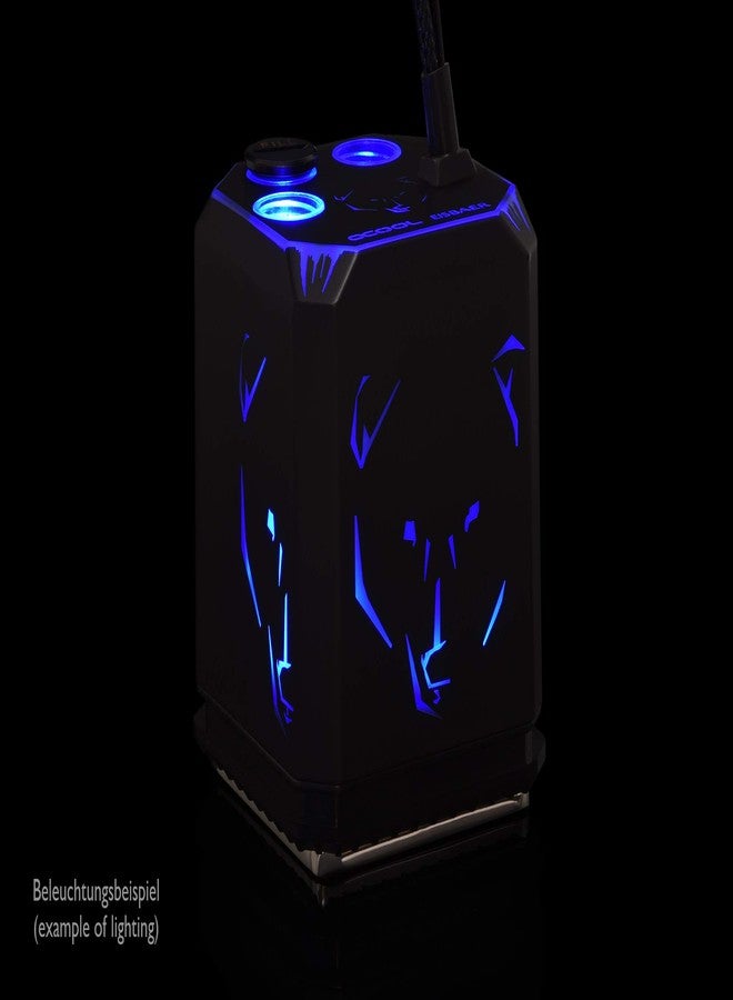 Alphacool Pompe Watercooling avec waterblock CPU Eisball Aurora Solo RGB (Noir) - Image 4