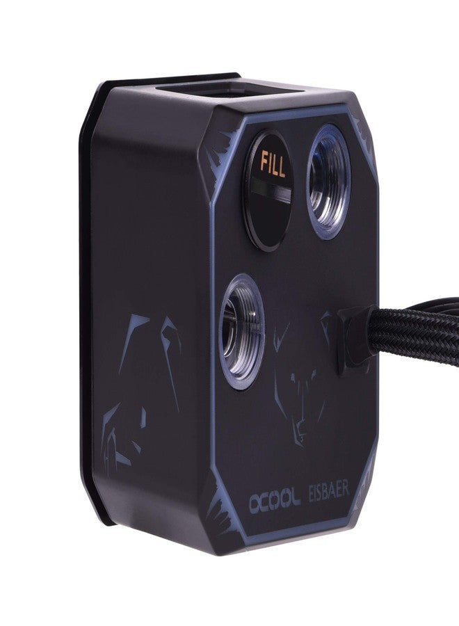 Alphacool Pompe Watercooling avec waterblock CPU Eisball Aurora Solo RGB (Noir) - Image 5