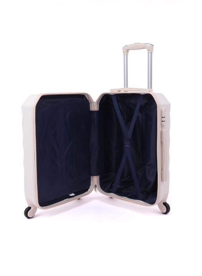 ليمرا طقم شنط سفر مكون من 5 حقائب أمتعة بيج - Image 4