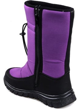 Cool Demos Girls Purple Thermal Snow Boots  - Image 3