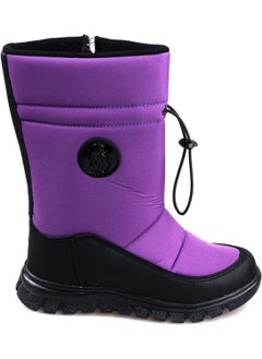 Cool Demos Girls Purple Thermal Snow Boots  - Image 2