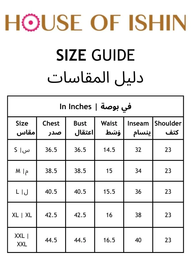 آي شين Aline Fit Self Design Pattern Mandarin Collar Neck Three-Quarter Sleeves Mustard Colour Woven Cotton Kurtas for Women with Semi Elastic Closure - Designed with Style and Comfort