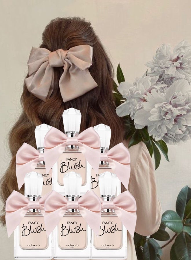 Johan.B Paris 6 Pieces Fancy Blush Perfume 85ML - Image 1