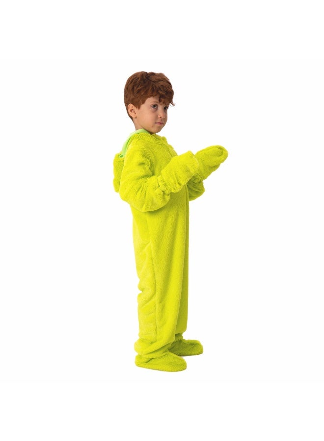 Santa Claus Green Monster Greeny Strange Jackalope Costume For The Halloween Party Performance - Image 5