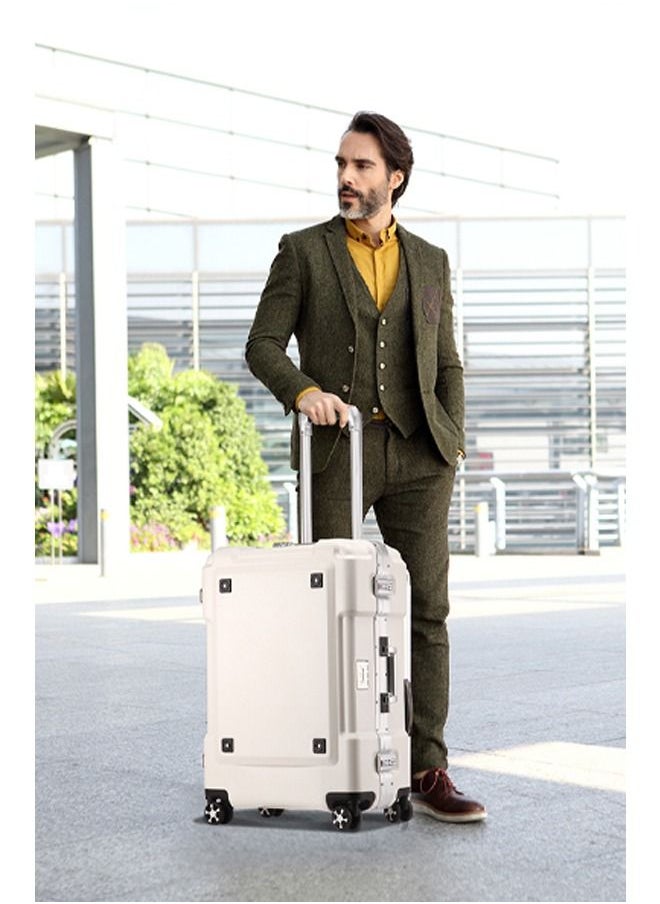 NKX Premium Expandable Aluminum Frame ABS & PC Suitcase 20 Inch  - Image 4