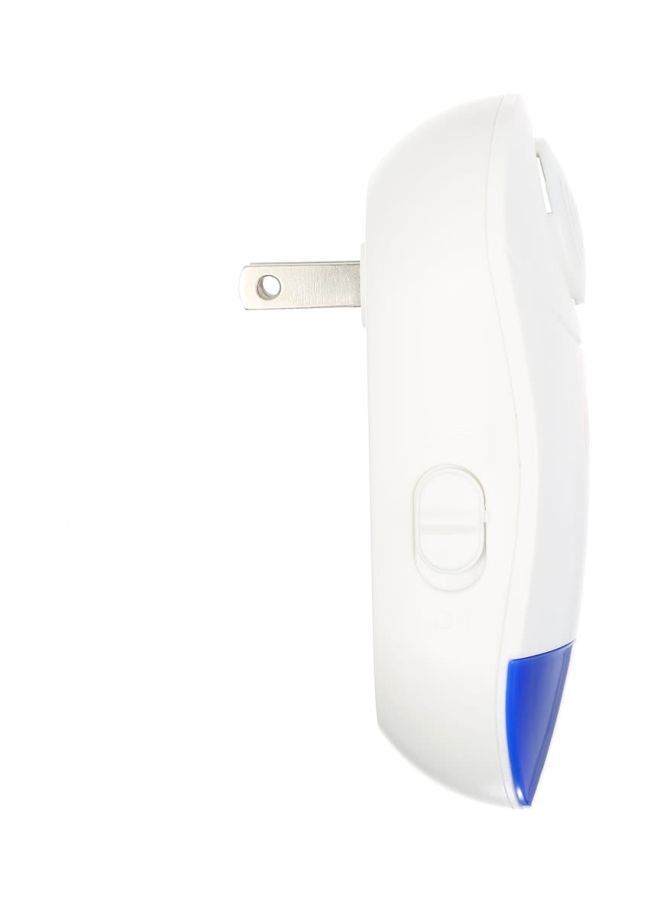 NIBEMINENT Electronic Ultrasonic Pest Repeller White/Red/Blue 18.5x6.2x13.5centimeter - Image 2