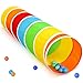Moncoland Kids Play Tunnel Tent for Toddlers Colorful Pop Up Crawl Tunnel Toy for Baby or Pet with Breathable Mesh Collapsible Gift for Boy and Girl Play Tunnel Indoor and Outdoor Game - Image 2