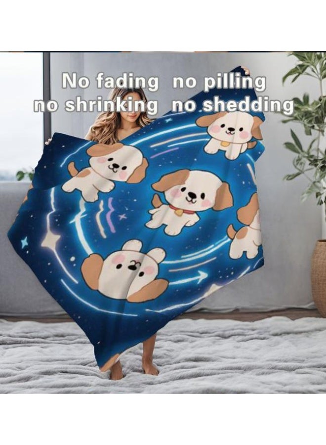 عام بطانية رقيقة من الفانيلا الكرتونية للأطفال والرضع (دافئة ومريحة، ومناسبة للنوم والألعاب) 70 سم * 100 سم - Image 5